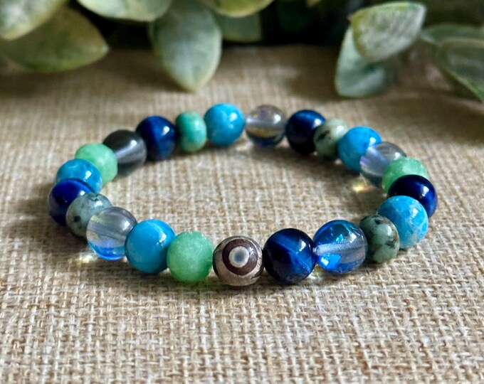 Aligned Voice | Third Eye & Heart Chakra Bracelet