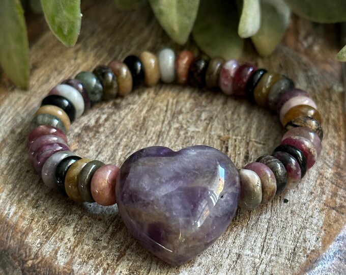 Lepidolite & Tourmaline