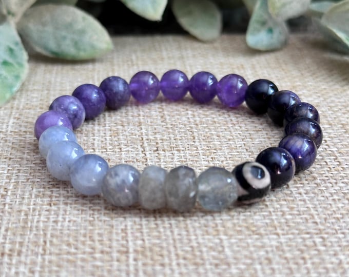 Consciousness ~ Crown Chakra Bracelet
