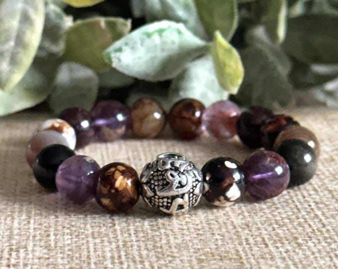 Still & Steady (Chunky) | Clarity, Calmness and Protection Bracelet