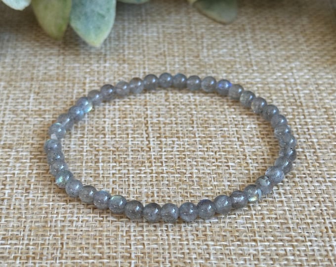 Labradorite Tiny |  4mm, Transformation, Protection