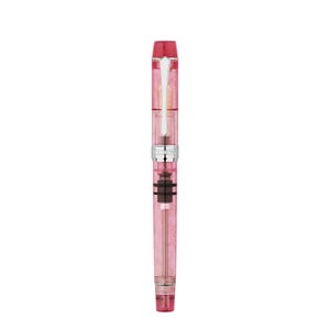 Penbbs 355 Fountain Pen Green Resin Ink Piston Absorption Pen, Fine Nib Writing Gift Executive Pen Business Signature Pen