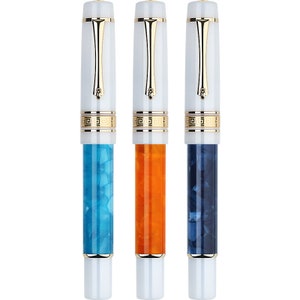 Majohn M400 Hars Vulpen, Iridium #6 EF/F/M Penpunt Kantoor Pen Schrijfgeschenk