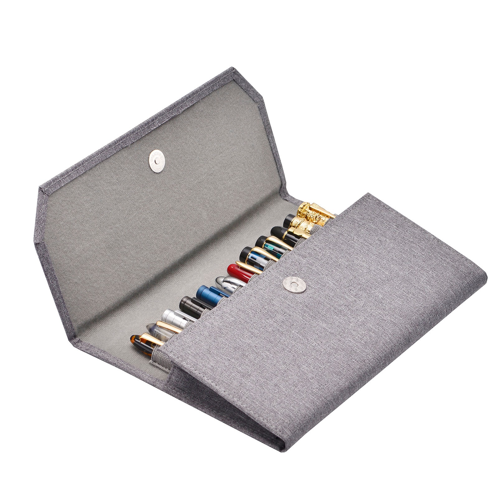 Leather Pen Case Fountain Pen Holder, Luxury Pen Dispaly Box, 6 Fountain Pen  Storage Holder, Travel Case Pen Organizer, Handmade Gift Set 