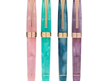 Kaigelu 356 Resin Fountain Pen, Iridium Extra Fine/ Fine/ Medium  Nib Classic Office Pen Writing