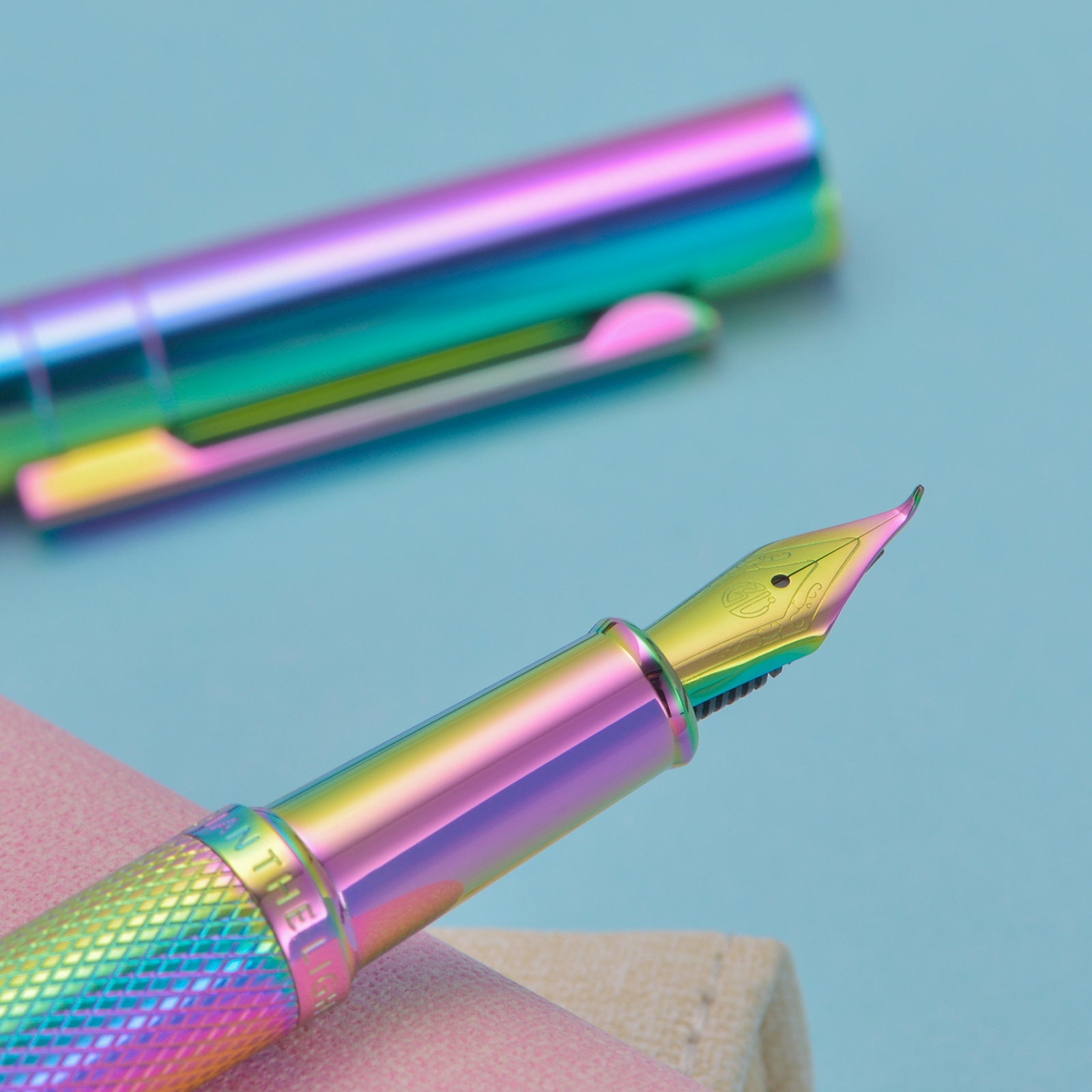 New Hongdian 1851 Forest Fountain Pen Rainbow Color Extra - Etsy