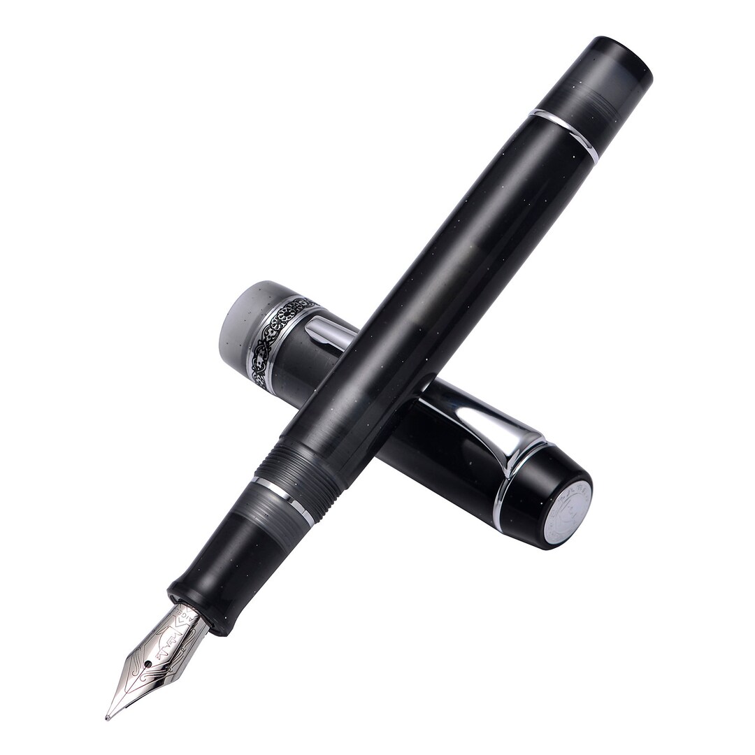 Kaigelu 316A Black Resin Fountain Pen, Extra Fine/ Fine/ Medium