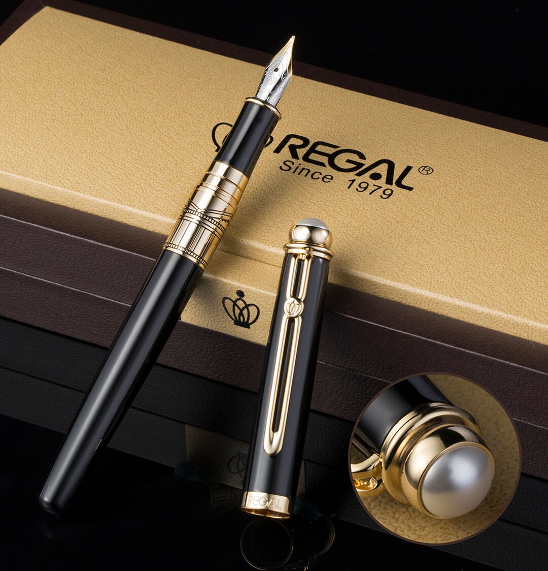 万年筆２本　REGAL 未使用新品コレクション 万年筆ケース 2本用カラーオーダー | iichi 日々の暮らしを