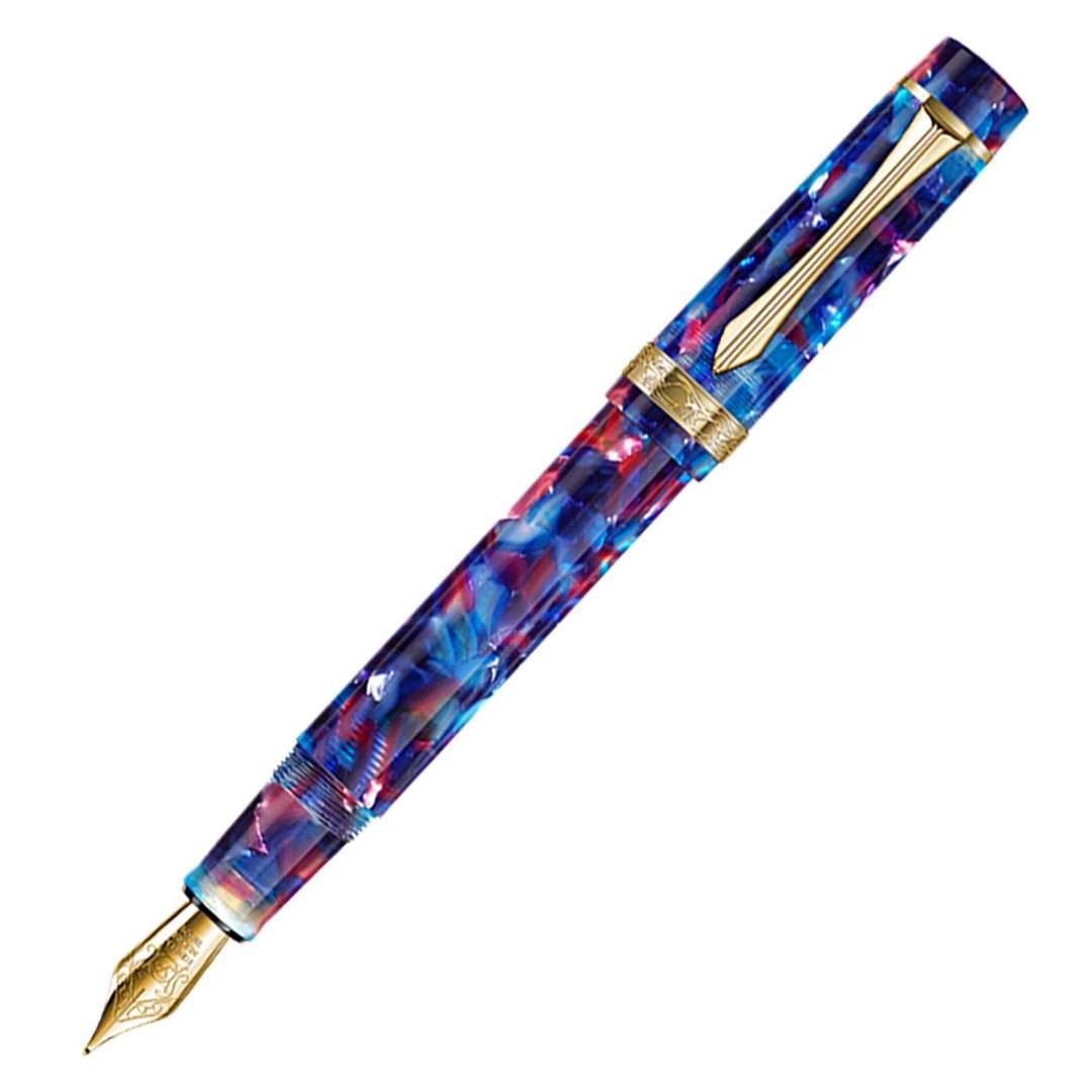 LIY Live in You Resin Fountain Pen, Schmidt Fine Nib Business Gift Pen