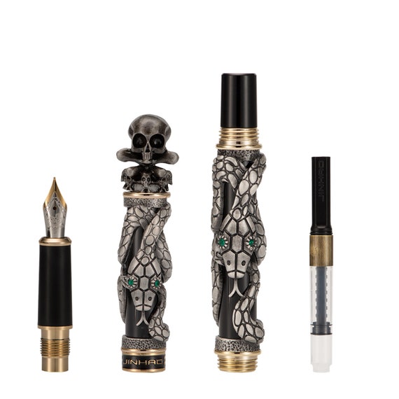 Gothic Pens Jinhao 82 Fountain Pen, Fine Nib, Solid Colors