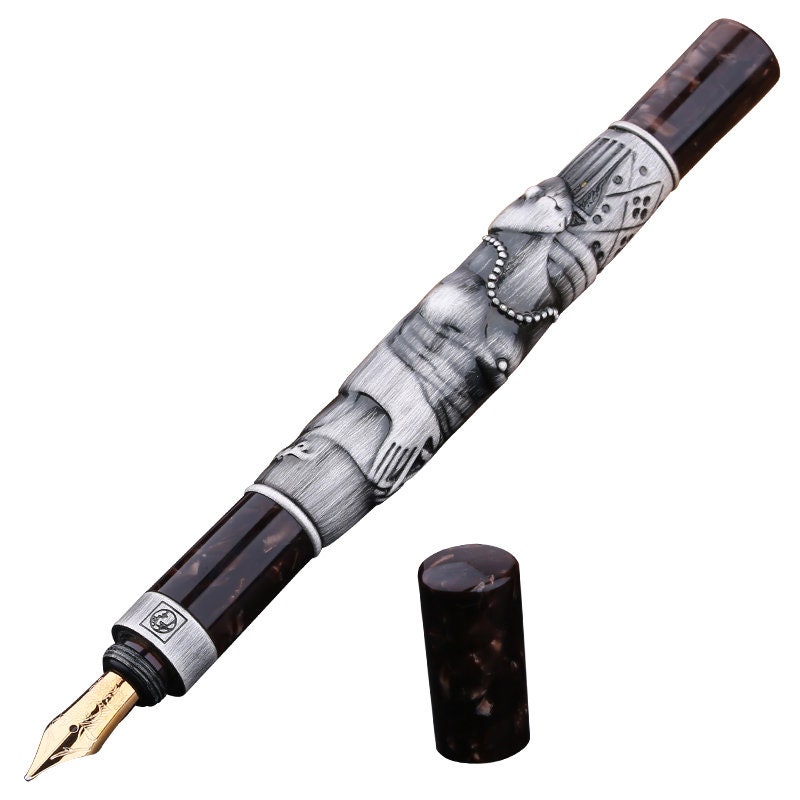 Handmade Picasso 14k Dream Fountain Pen Medium Nib with Gift Etsy