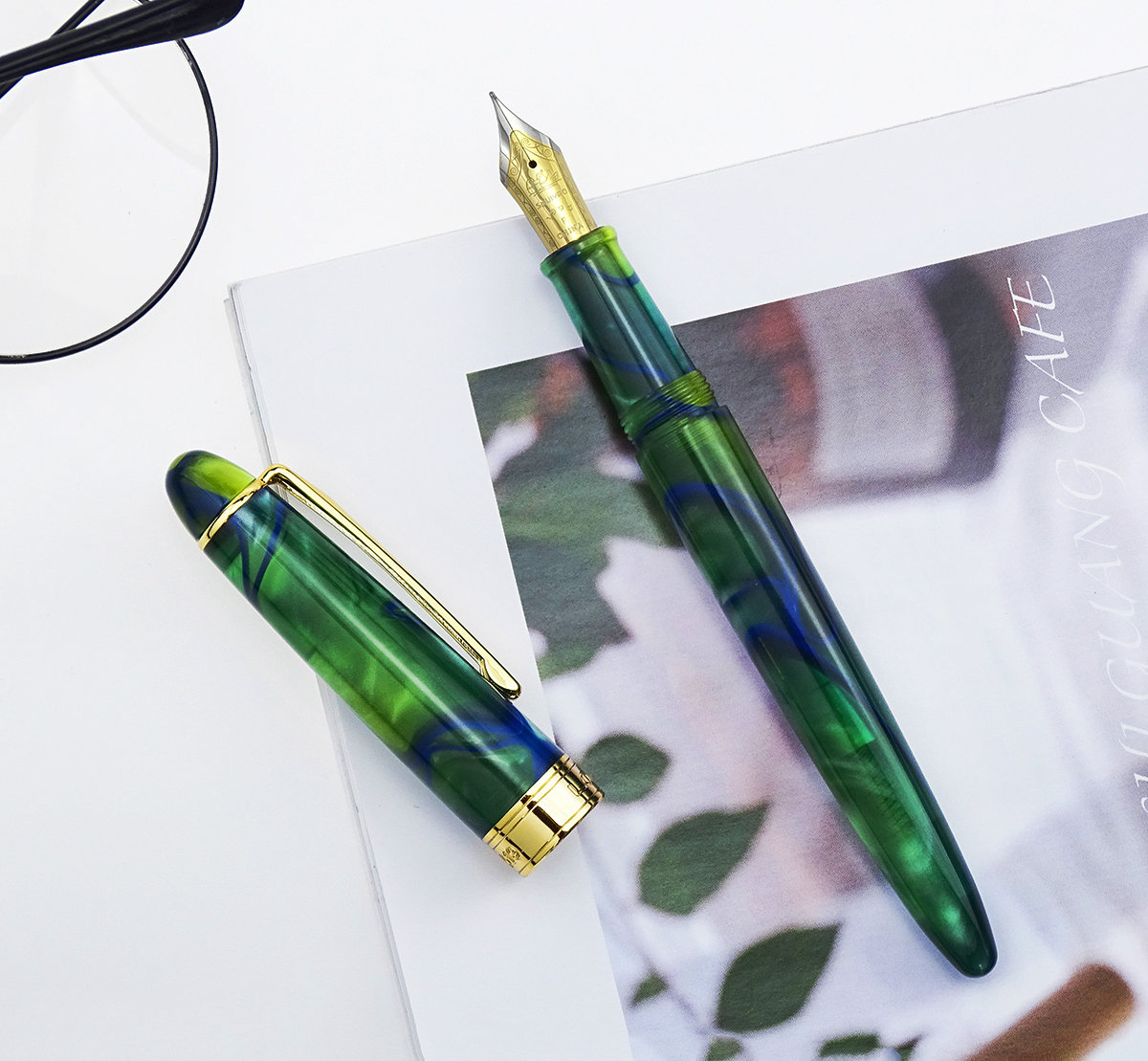Jinhao 992 Plastic Fountain Pen Screw Cap Extra Fine Nib 6 colors For Choice 