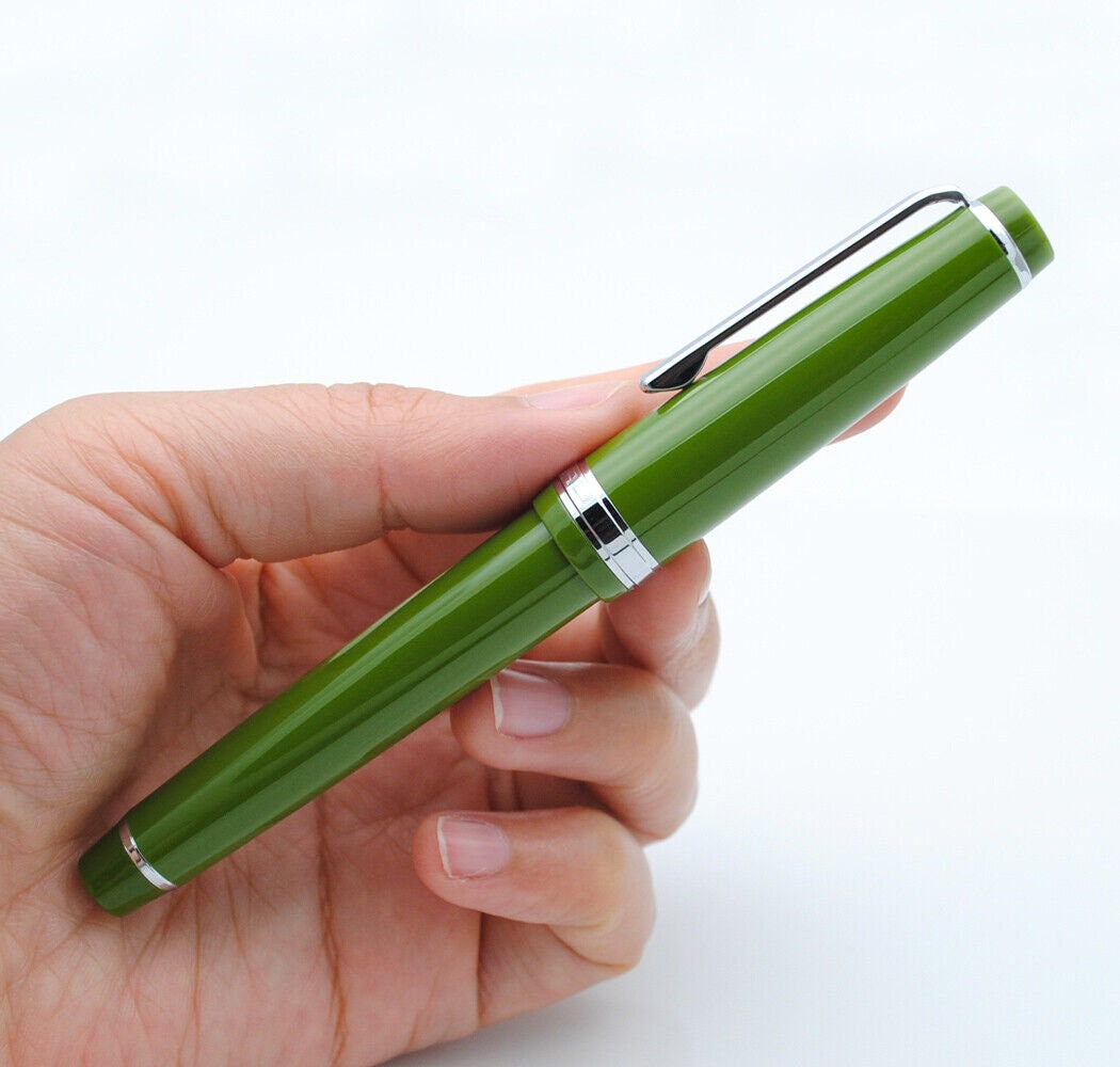 thumbnail image 2 of Jinhao 82 Mini Fountain Pen – Acrylic Pocket Pen With EF/F/M/Bent Nib Options 2 of 5