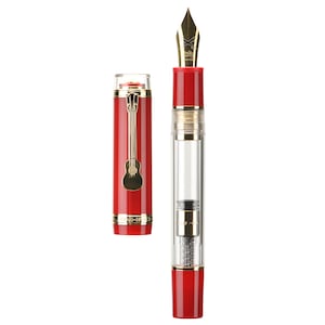 Jinhao 1935 Tiandao vulpen, maat 8, puntzwaard, groot formaat converterharspen met hoge capaciteit