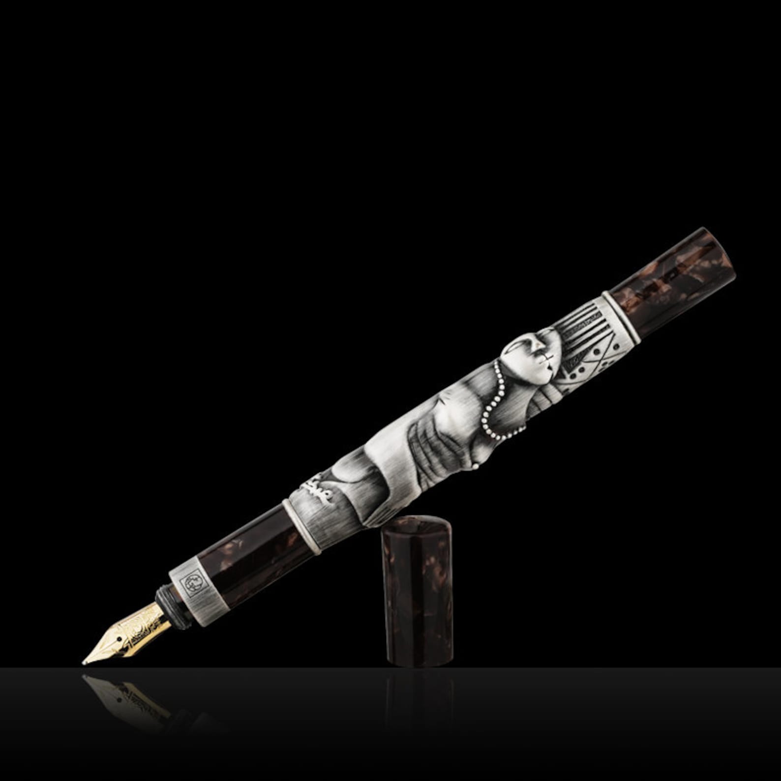 Handmade Picasso 14k Dream Fountain Pen Medium Nib with Gift Etsy