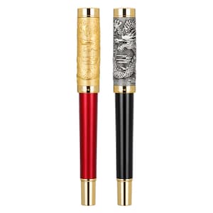 Stylo plume 2024 Jinhao Dragon Spirit, plume de bureau fine pulsation cardiaque