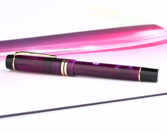 Moonman M600S Acrylic Resin Fountain Pen Moonman Iridium Fashion Gift Pen
