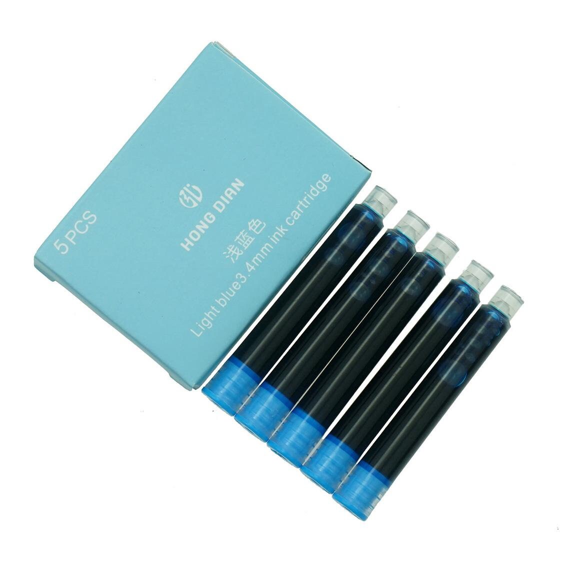 Hongdian Fountain Pen Ink Cartridges Black/ Blue /colorful Etsy