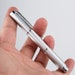 Metal Mini Short Fountain Pen, Iridium Fine Nib Pocket Pen, 3 Section Travel Pen，handwriting business Christmas gift pen 
