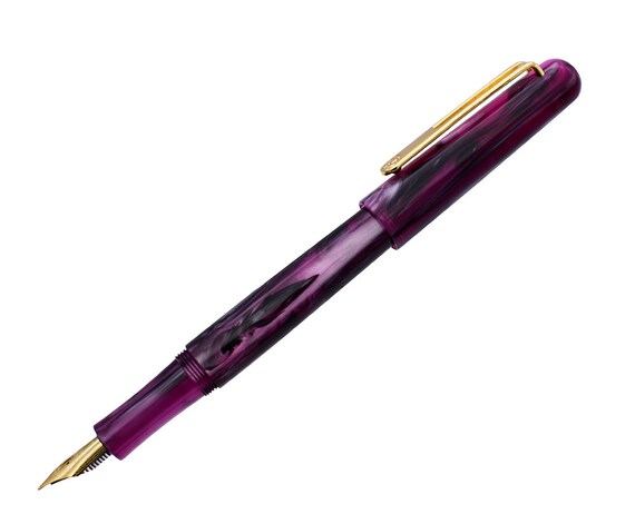 Neuer Picasso Zelluloid Füllfederhalter EtSandy Aurora PS-975 Iridium F Geschenk