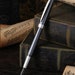 Levin 80 Red Fiber Brushed Fountain Pen,Iridium Extra Fine Gold Nib Original Imagjwnjs9czh5d2
