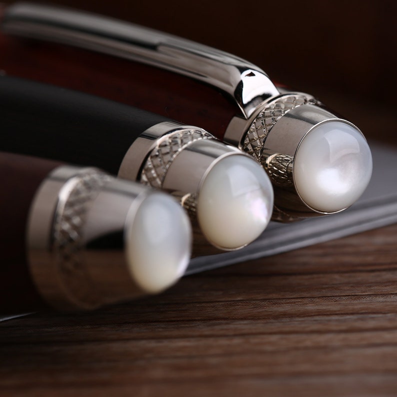 Majohn M1000 Wood Fountain Pen 35 BOCK Nib Handmade Rivet - Etsy