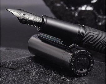 Hongdian Black Forest 1860 Max Fountain Pen EF/F/M Nib Classic