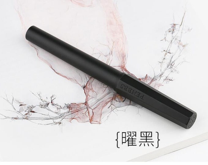 PENBBS 350 Blue Alumnum Fountan Pen Fne Nb Smooth Wrtng - Etsy