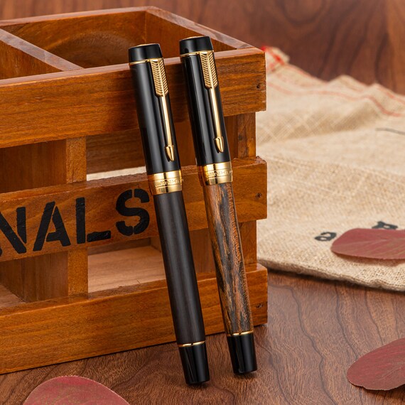 Jinhao 100 Centennial Mini Wood Fountain Pen Arrow Clip Etsy