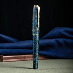 Hongdian A7 vulpen stabiel hout EF/F penpunt kantoor schrijfpen cadeau