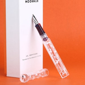 Caneta-tinteiro Majohn Snowflake C1 conta-gotas, edição comemorativa de Natal