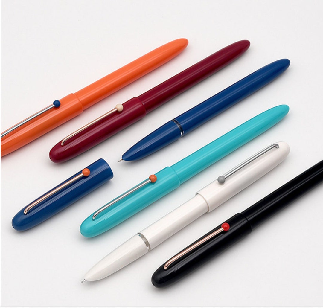 2pcs Simple Stainless Steel Ballpoint Pens, Light Luxury Useful Writing Pens  For Students