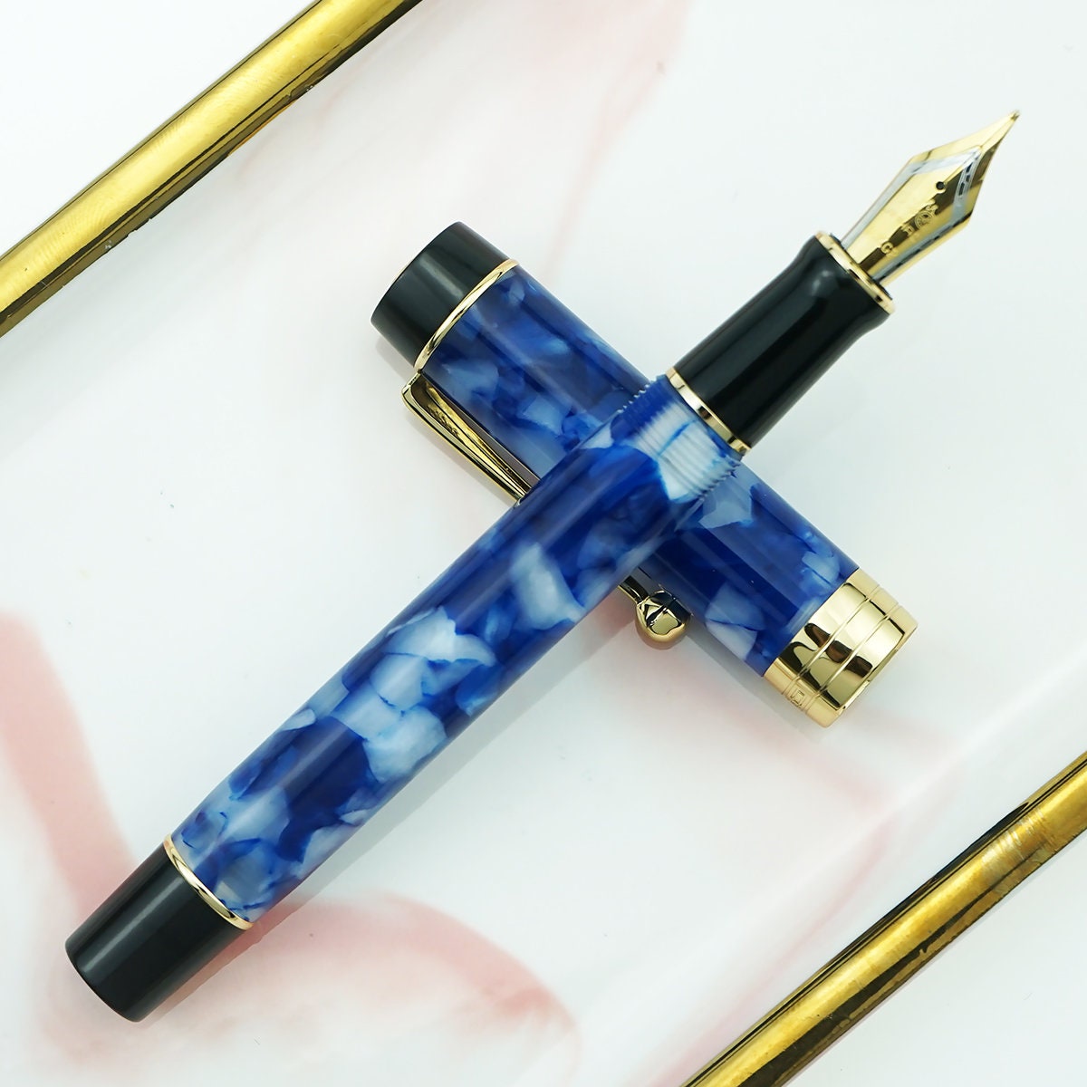 Jinhao Leopard Series Medium Fountain Pen UK Seller 2 Finishes 