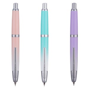 Jinhao 10 intrekbare vulpen met clip macaron kantoorschrijfpen