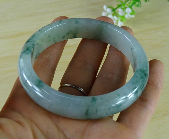 Natural Chinese Jade Bangle Bracelet – Real Stone, Exquisite & Unique Gift