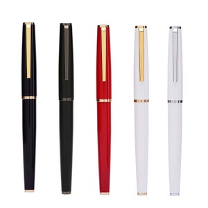 Personalized Jinhao 95 Metal Fountain Pen, Iridium Fine Nib Smooth Writing Pen, Classic Pen with Ink Converter