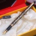 Picasso Amorous Feeling of Paris 901 Fountain Pen Case Set, F Nib Executive Pens, Black Vintage Pens, Calligraphy Pen，Business Signature 