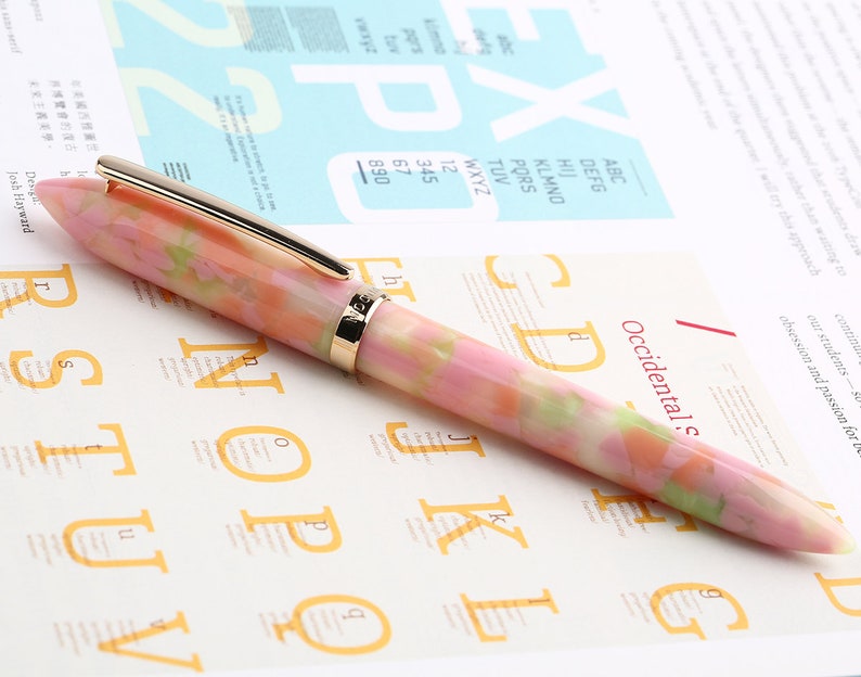 Majohn S1 Acrylic Resin Fountain Pen Case Set F / EF 0.5 Mm/ Etsy