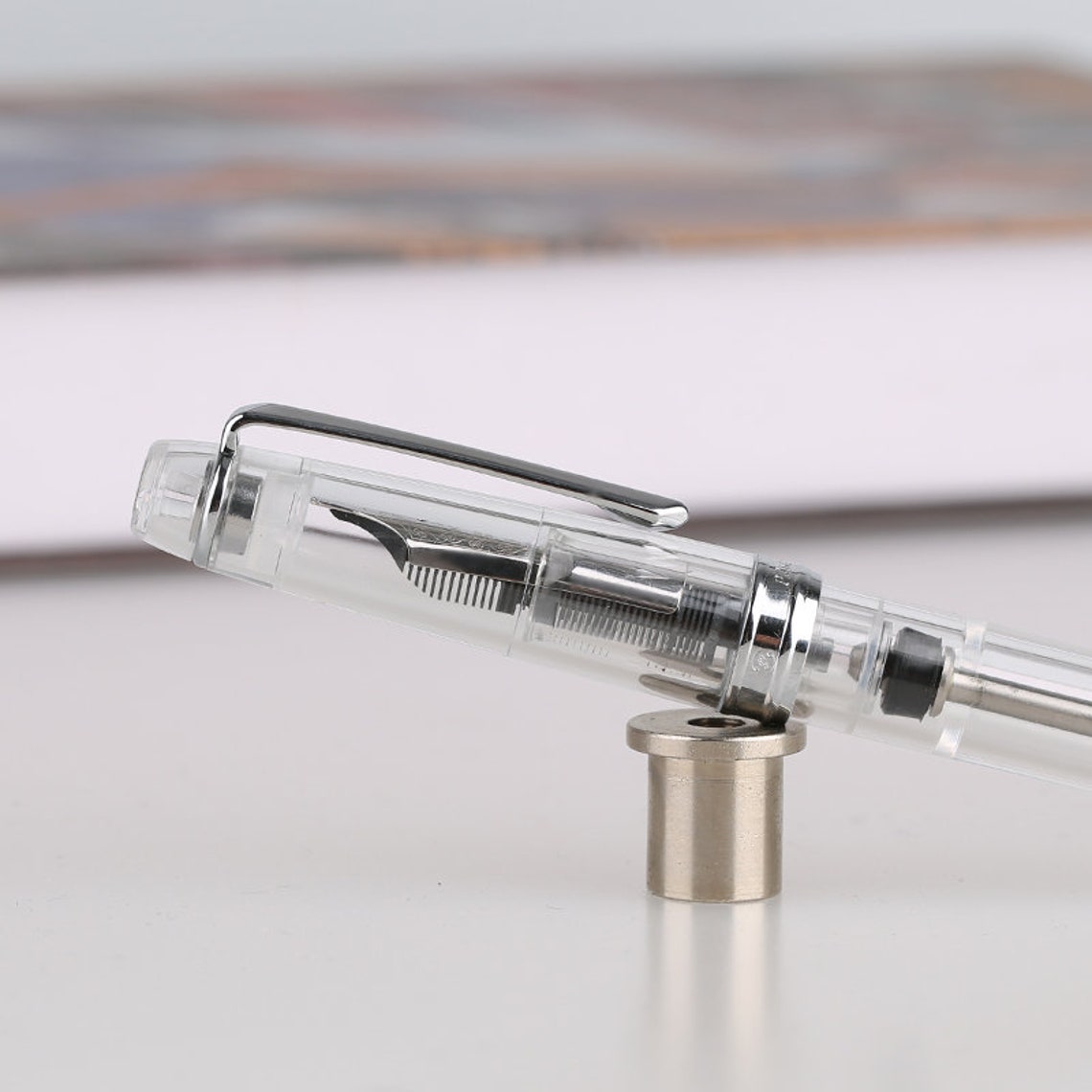 PENBBS 268 Vacuum Filling Fountain Pen Transparent Acrylic Etsy