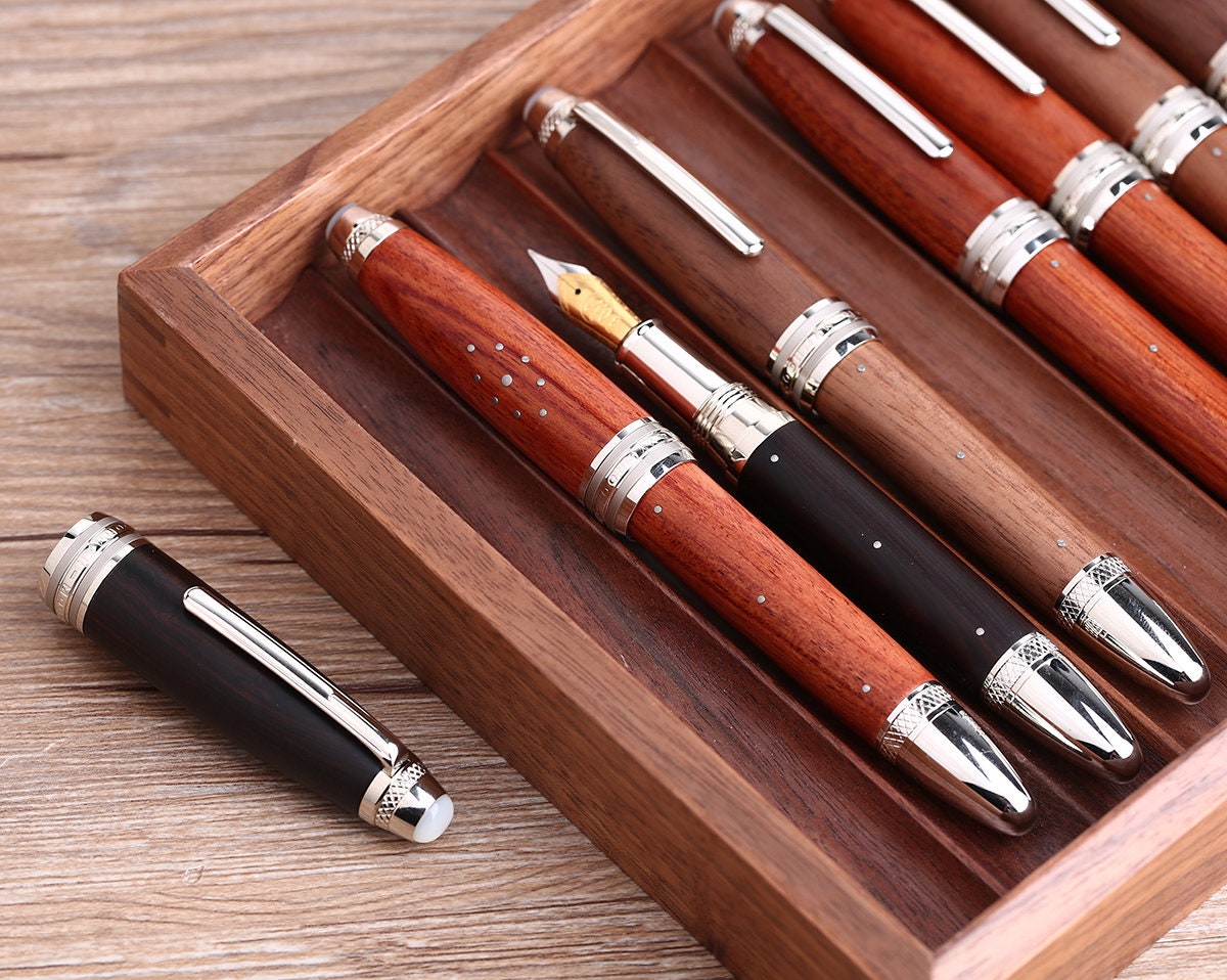 Artisan Executive Fountain Pen - Walnut : r/turning