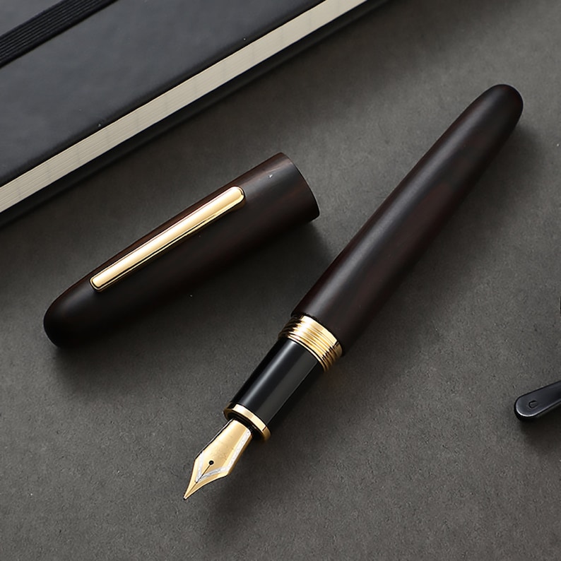 Buy Jinhao 9056 Natural Wood Fountain Pen Ef/f/m/bent Nib Writing