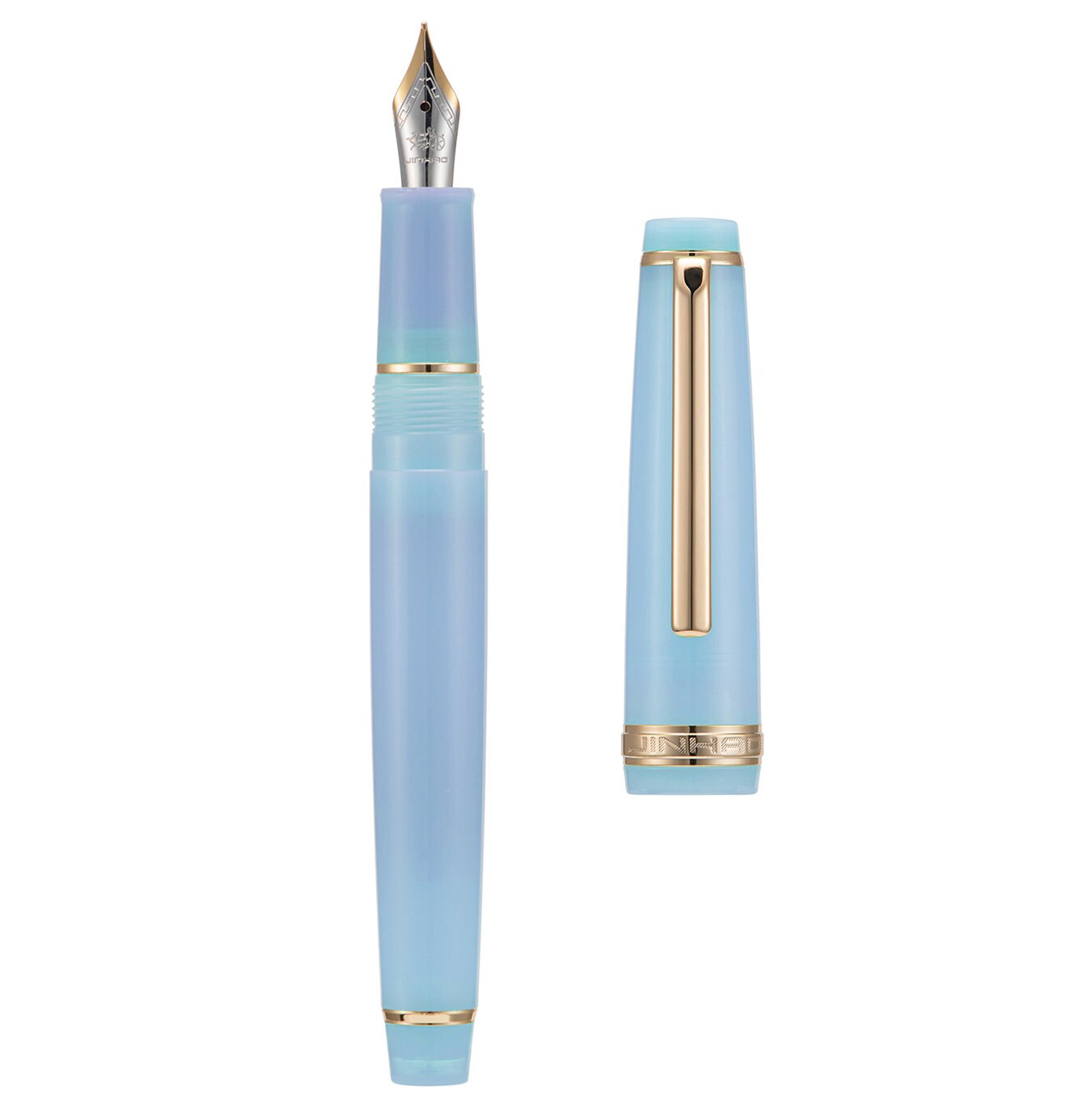 Stylo Plume Jinhao 92 Coloré - Nib EF/F/M (0.38/0.5/0.7mm), écriture Fluide, Métal, Neuf