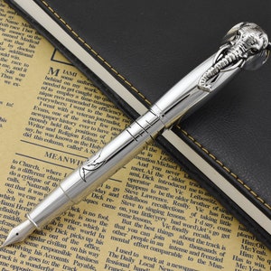 Fuliwen Vintage Olifant Vulpen, Medium Nib Signature Kalligrafie Pen