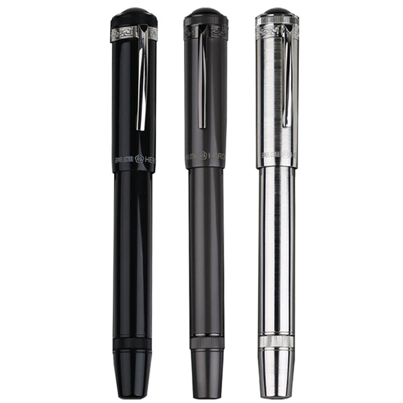 Hero H718 Rotary Piston Retractable 10K Gold Fountain Pen Etsy