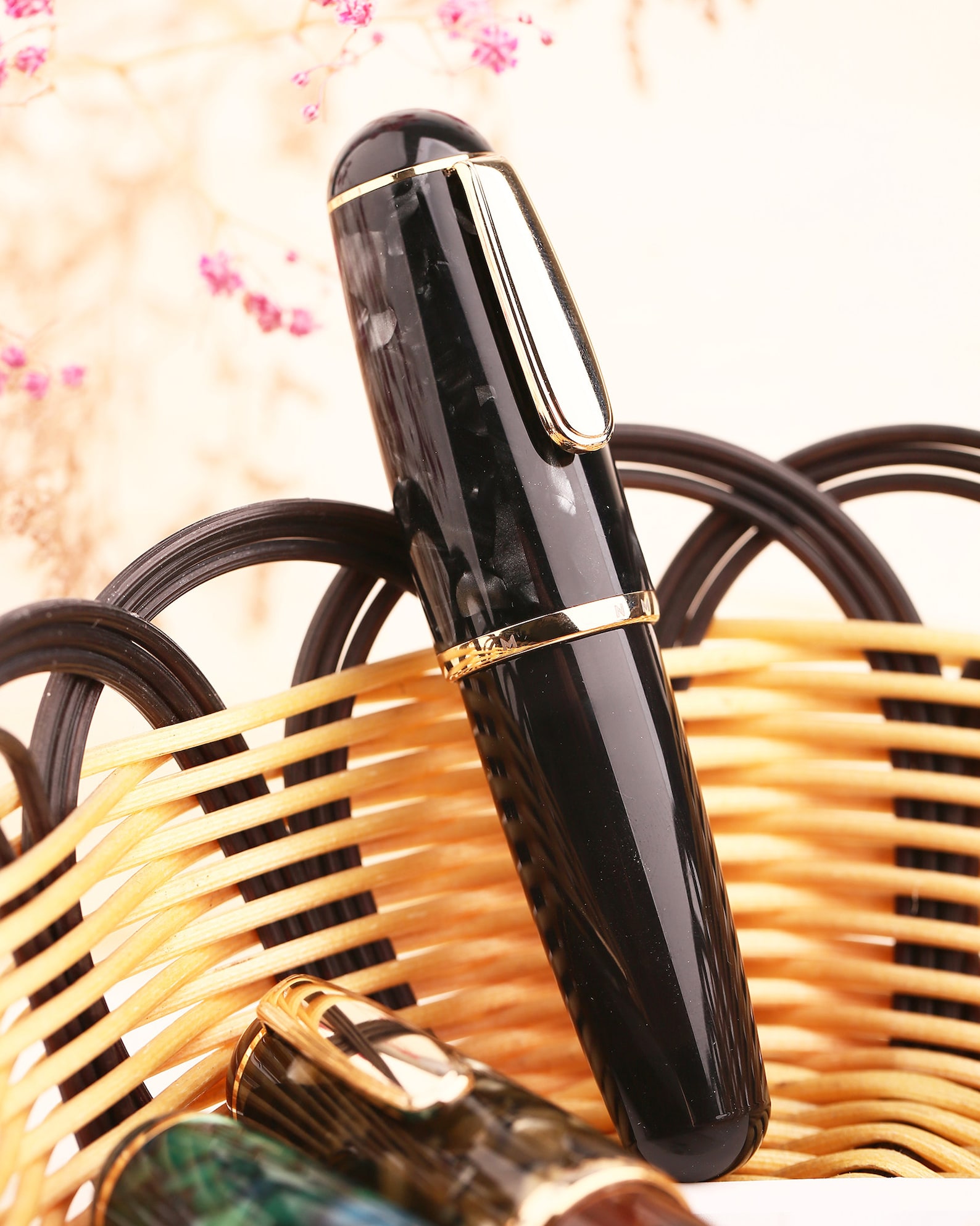 Moonman Q1 Mini Eyedropper Fountain Pen Resin Short Pocket Etsy