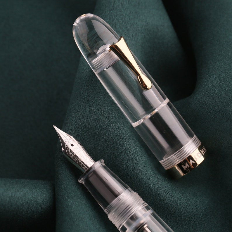 Majohn C4 Eyedropper Fountain Pen Transparent Acrylic EF/F/M Etsy