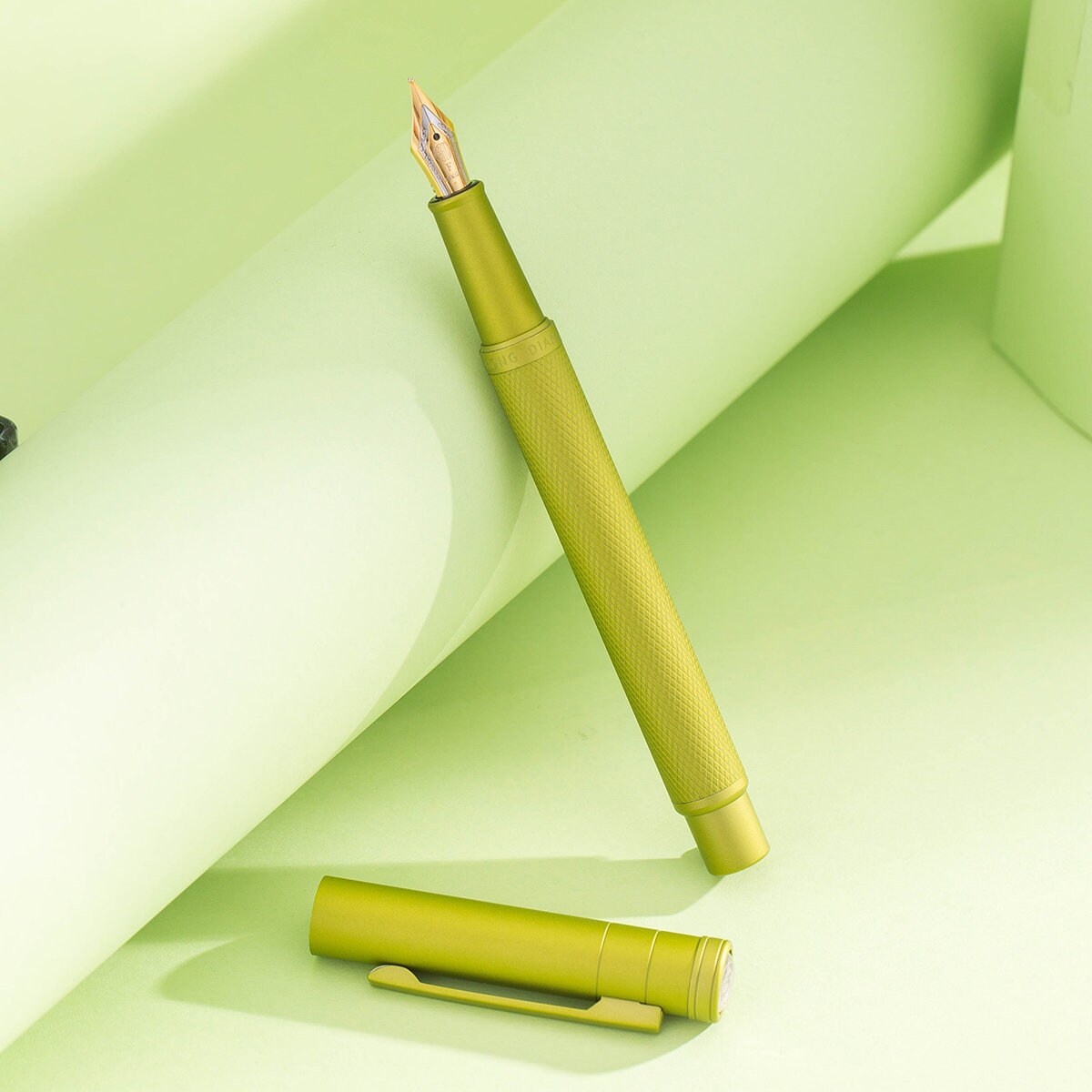 Hongdian 1850 Black Forest Fountain Pen Blade Nib / Long Knife Nib