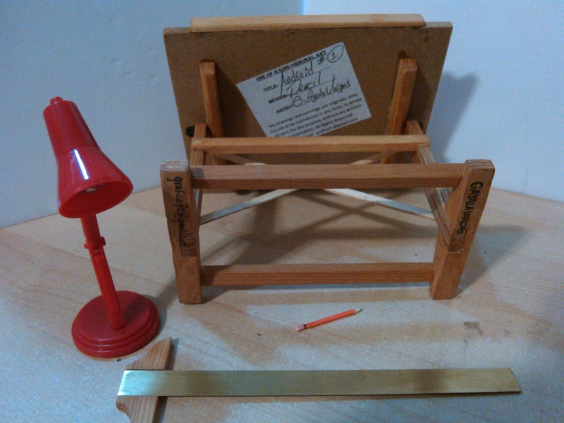 Scale Miniature Drafting Drawing Table - Etsy