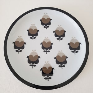 Block Hearthstone China Salad Plate Vista Alegre Portugal "ALLSPICE" Vintage 1980s Mint Condition