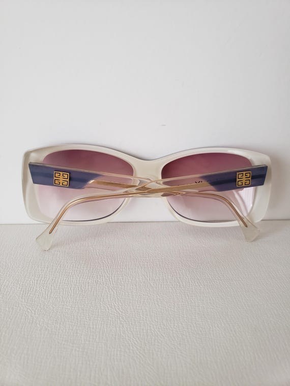 Vintage Givenchy Sunglasses: Rose Gradient Lenses… - image 3